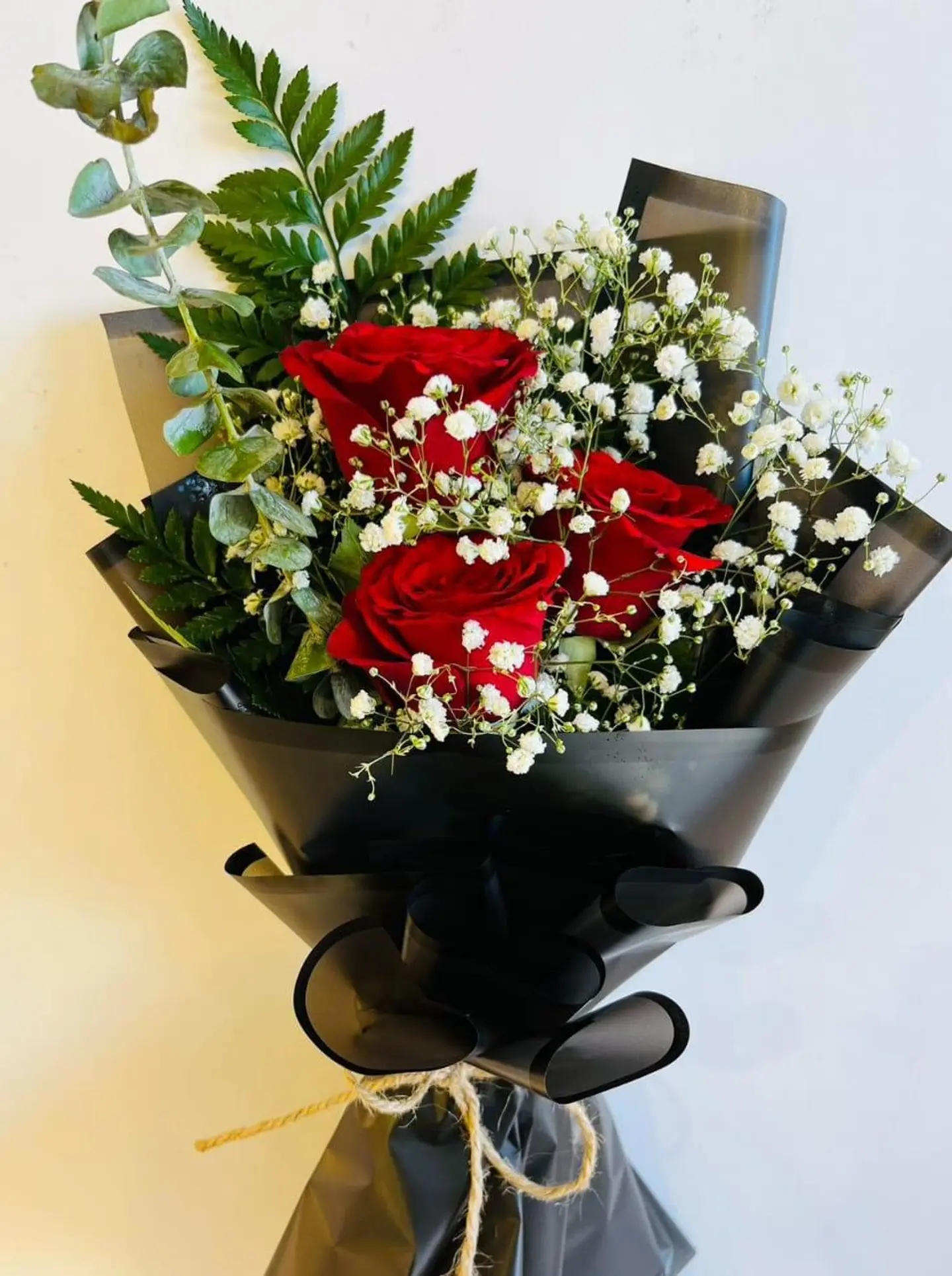 باقه ورد احمر 4 راقيه