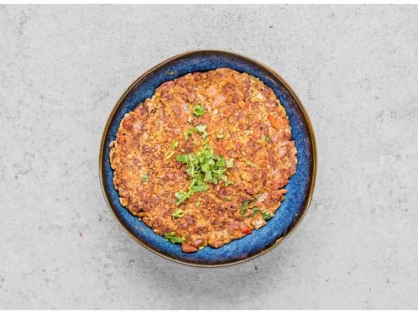 فاصوليا بالبيض ناشف