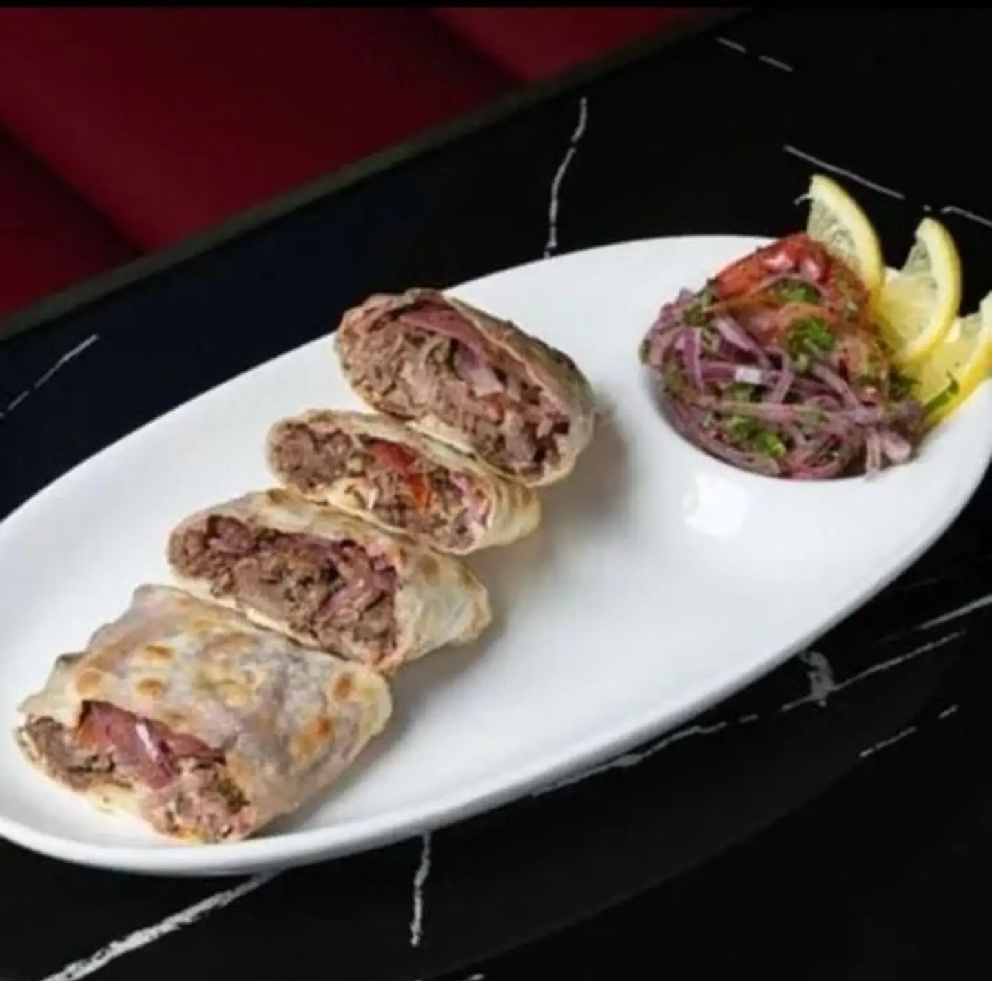 Beef Shawarma In Baklava Pastry