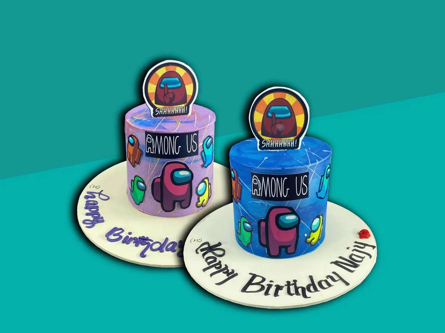 Among Us Shhh Cake