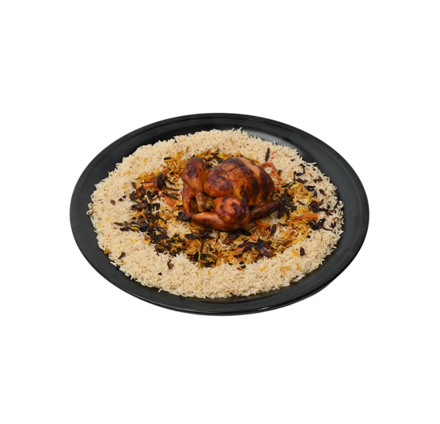 Whole Grilled Chicken With Shabi Rice