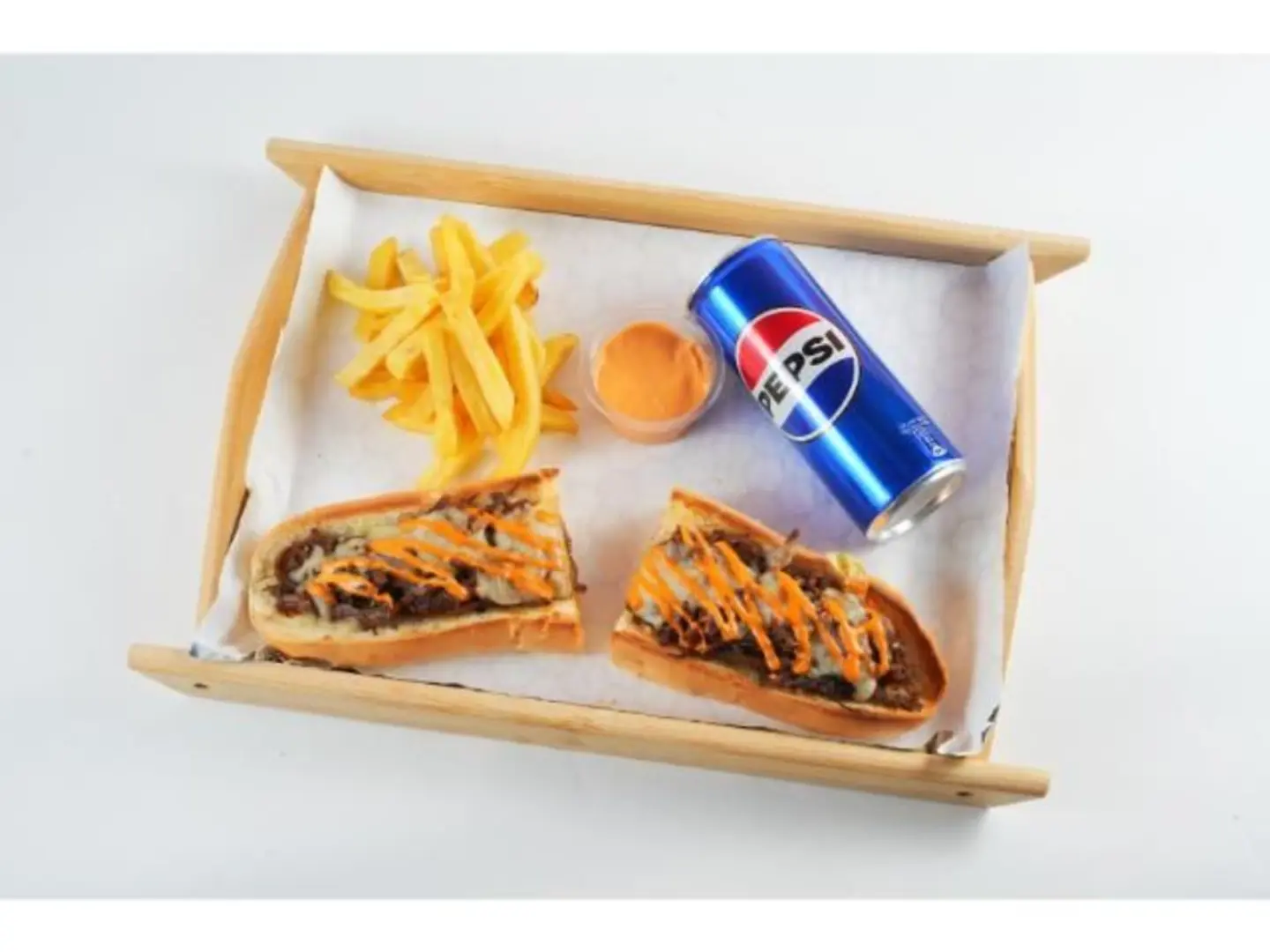 Pepper Brisket Sandwich Meal