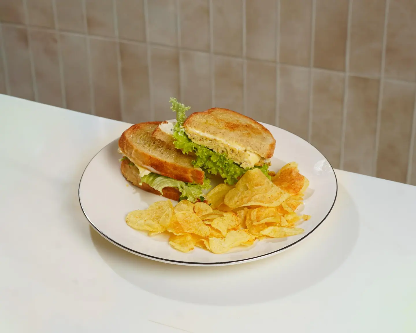 Scrambled Egg Sandwich