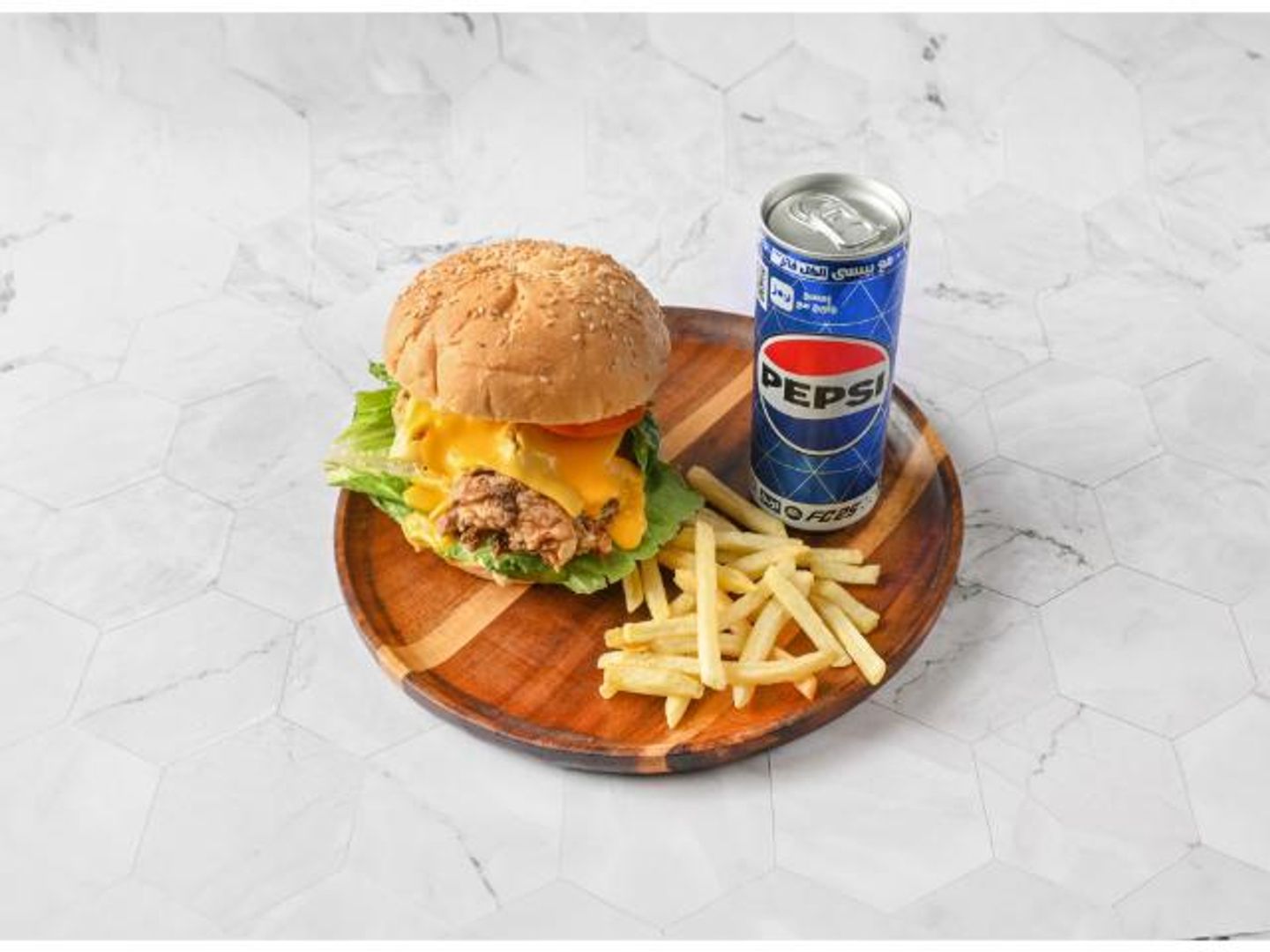 Crispy Burger Meal