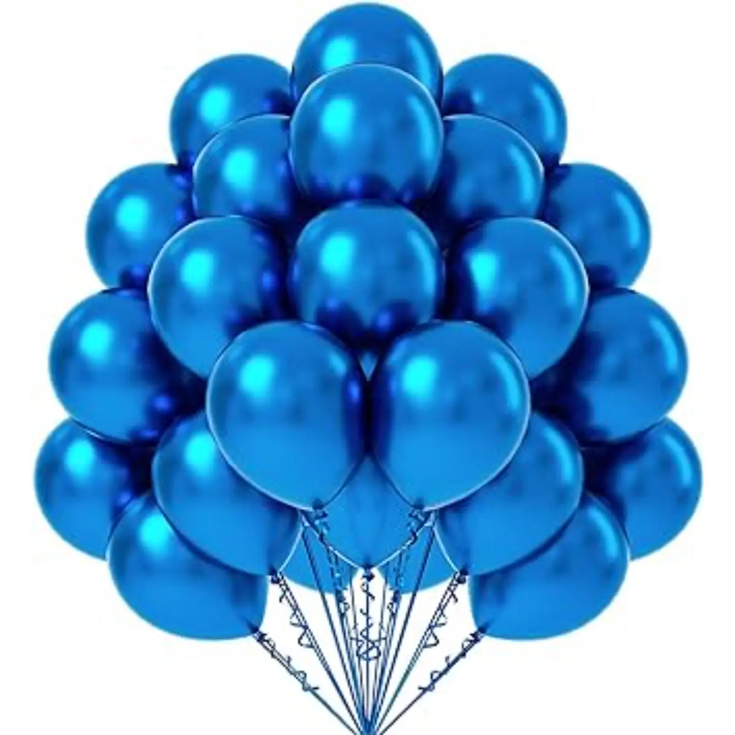 بالون كروم ازرق