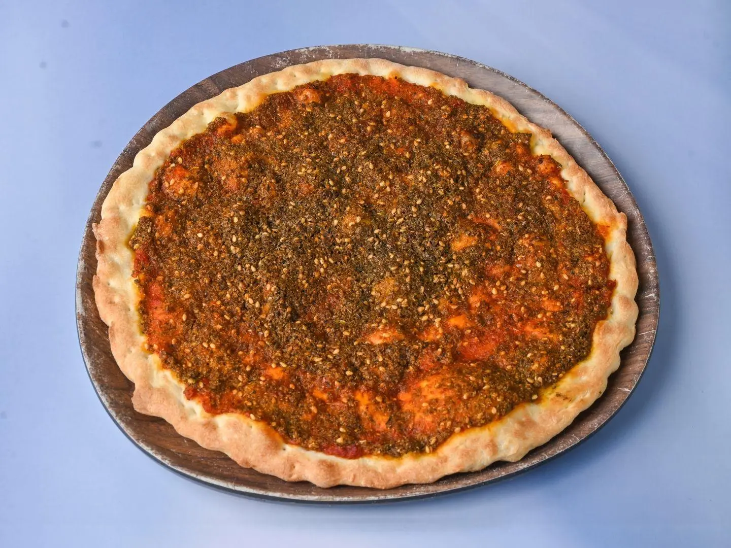 زعتر مع محمرة