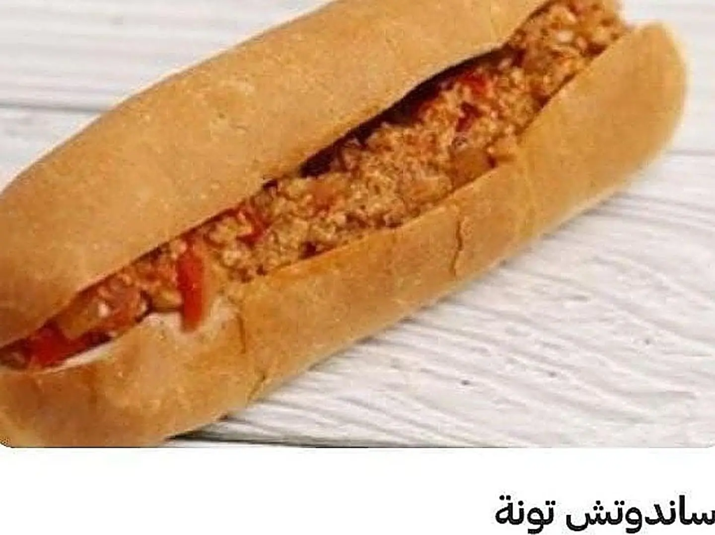 سندوتش تونة سادة