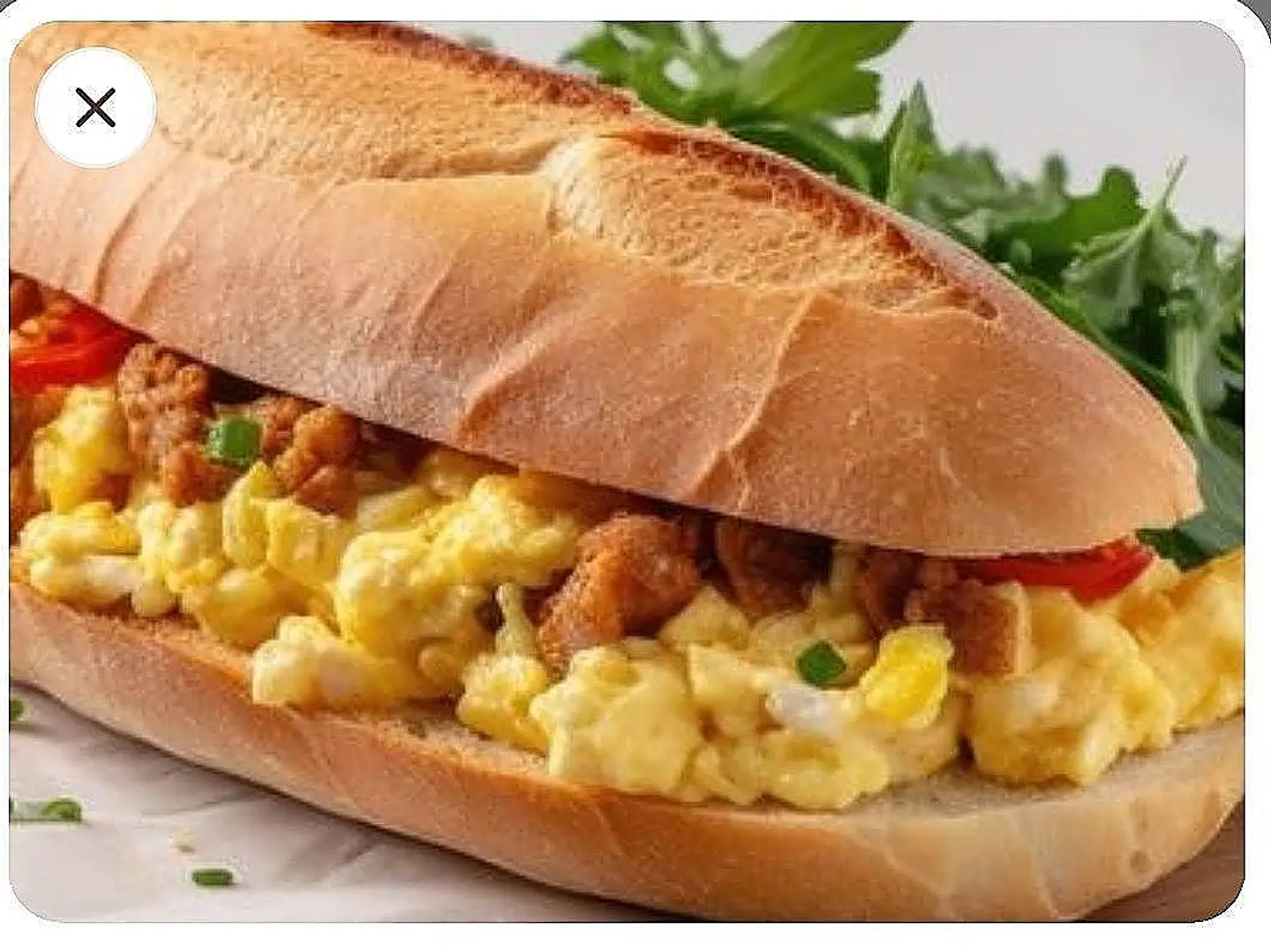 ساندويتش شكسوكا جبن