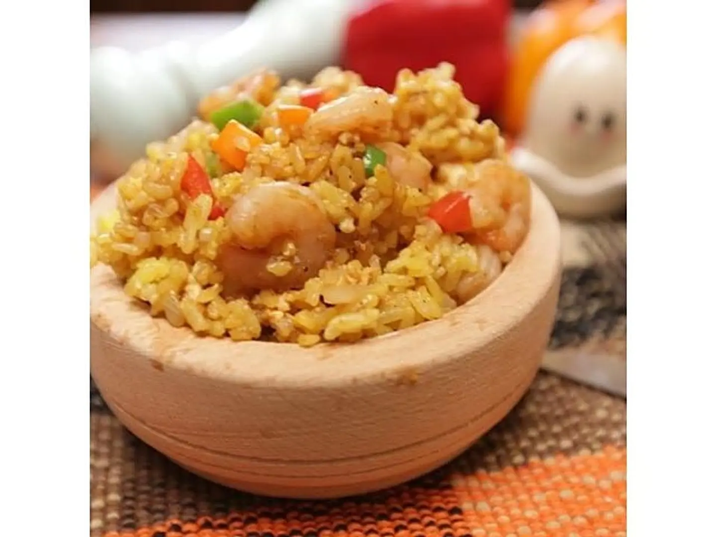 Rice With Seafood Mixture