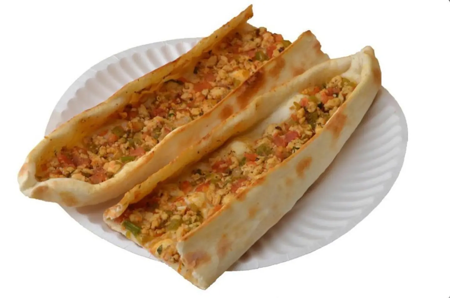 فطيرة شاورما الدجاج