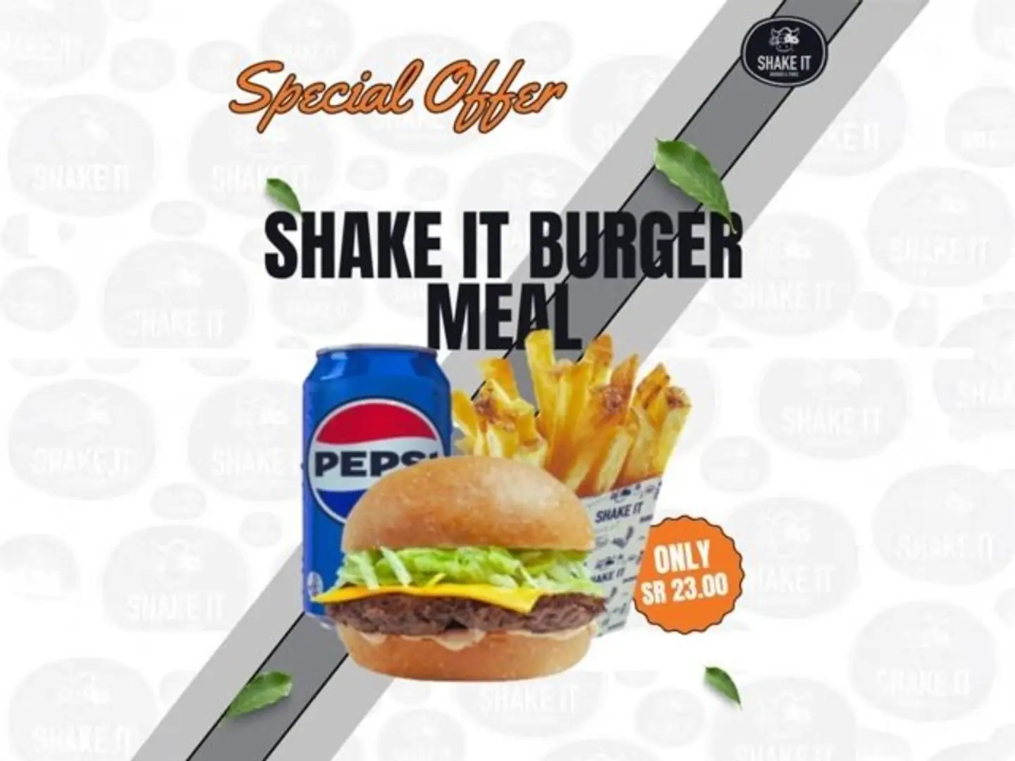Shakeit Burger Meal