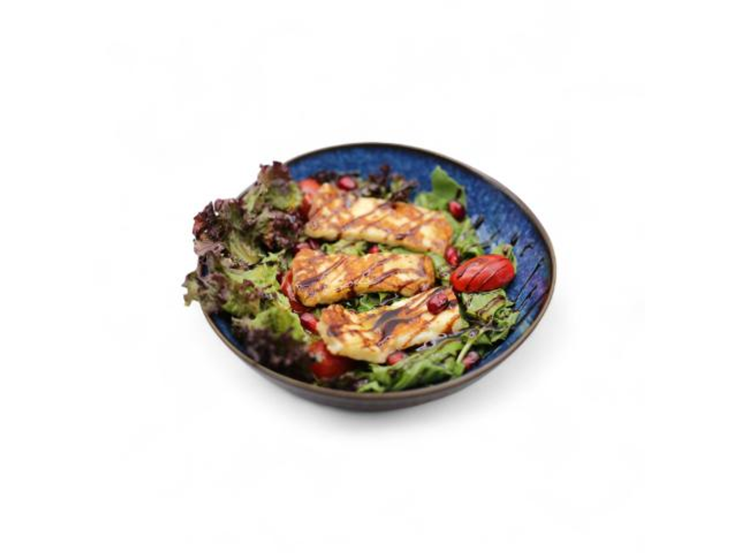 Grilled Halloumi Salad