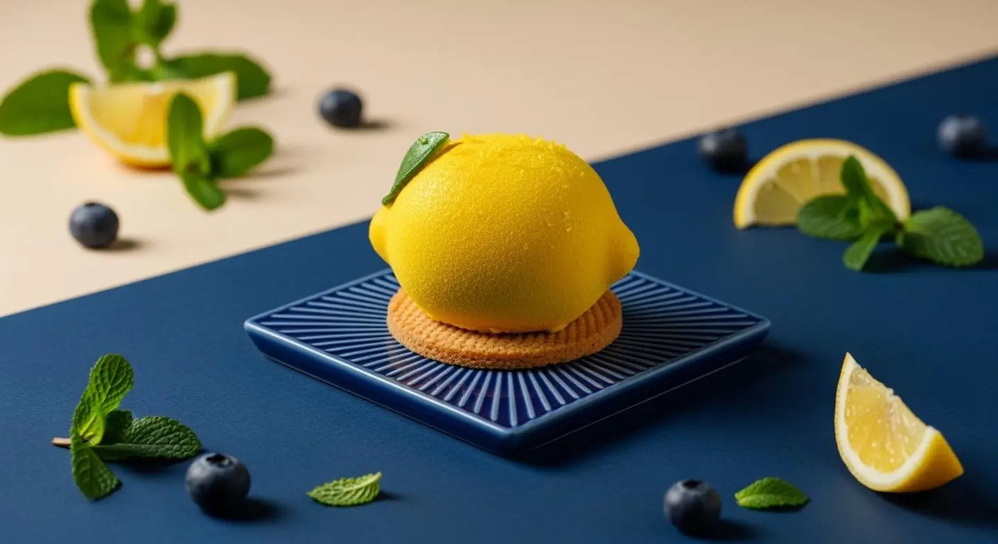 Lemon And Berry Cake