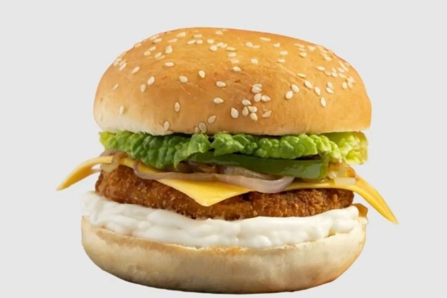 Chicken Burger With Cheese