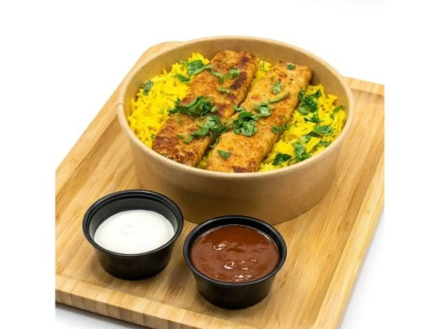 Chicken Kebab With Rice