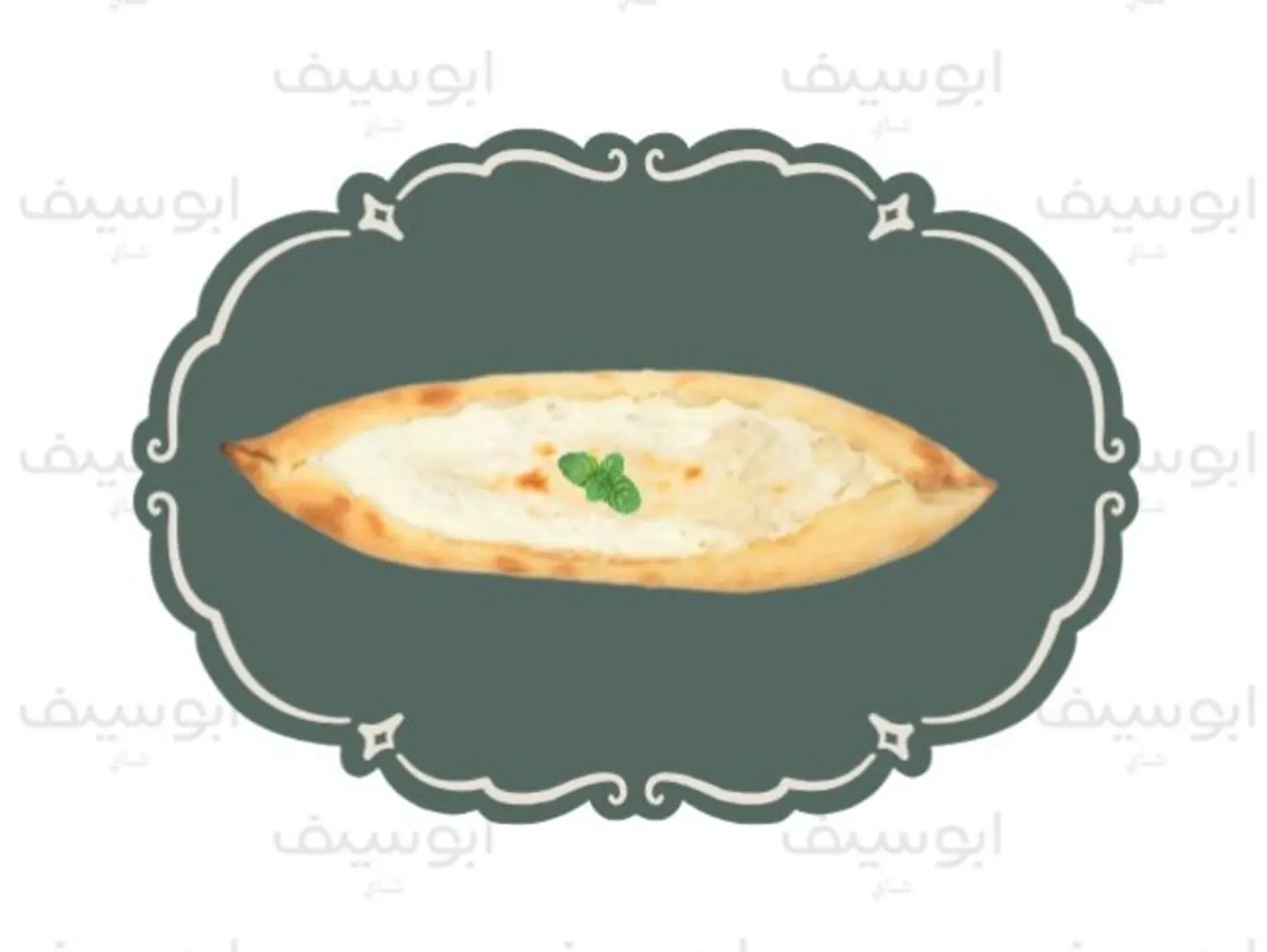 منقوشة لبنة