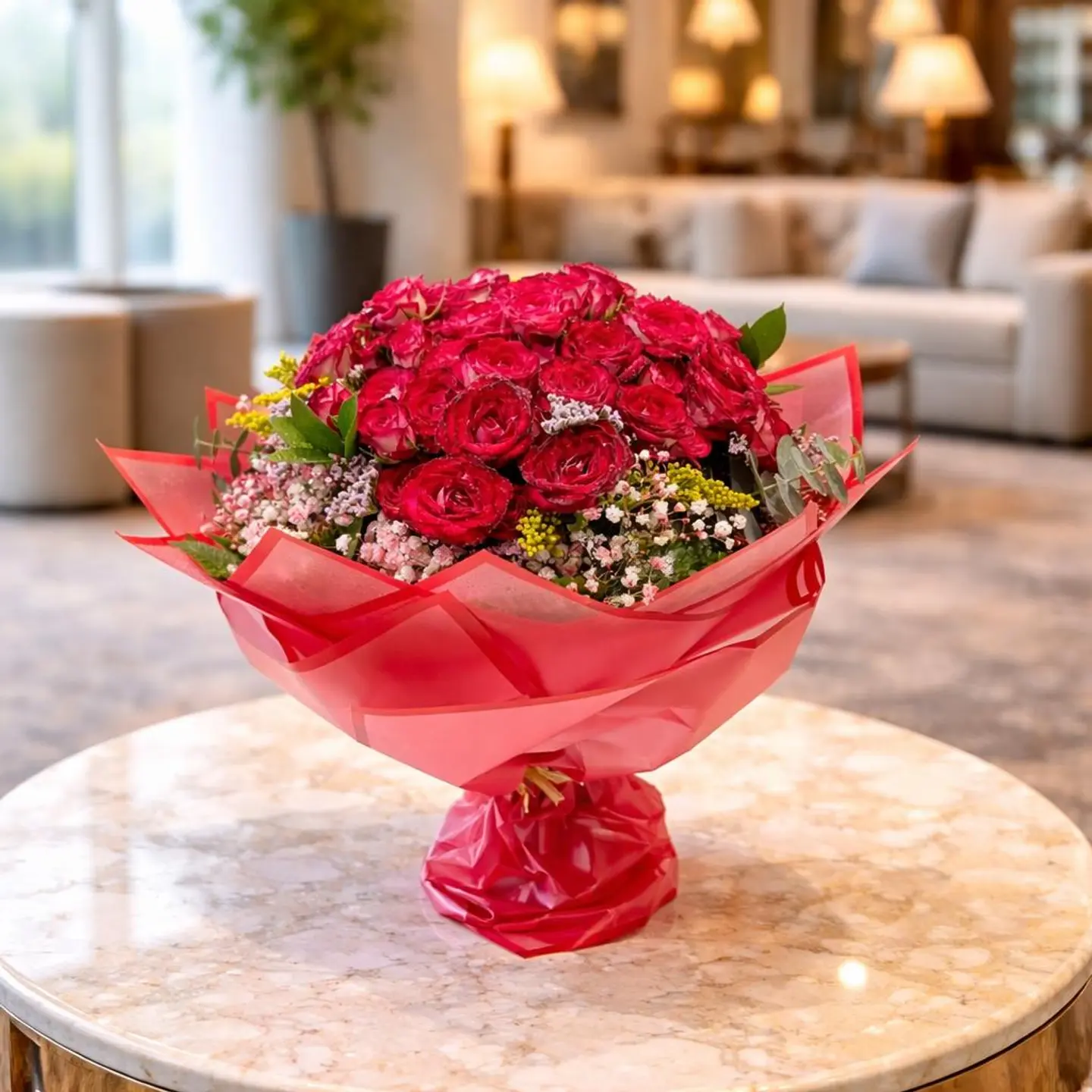 احمر دبل غلاف احمر اثني عشر