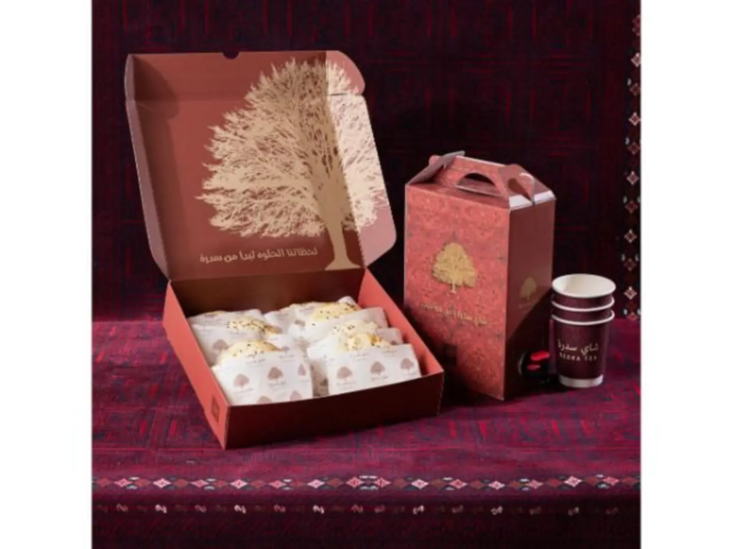 بوكس مخبوزات سدرة 6 حبات