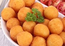 بطاطس كرات مع الجبن
