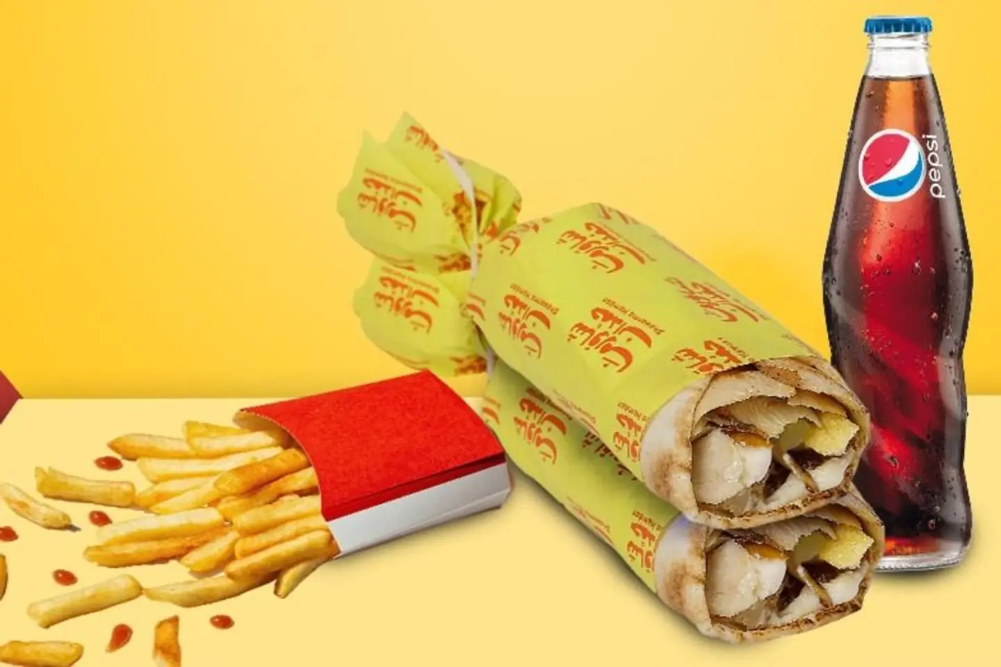 عرض اثنين شاورما صغير