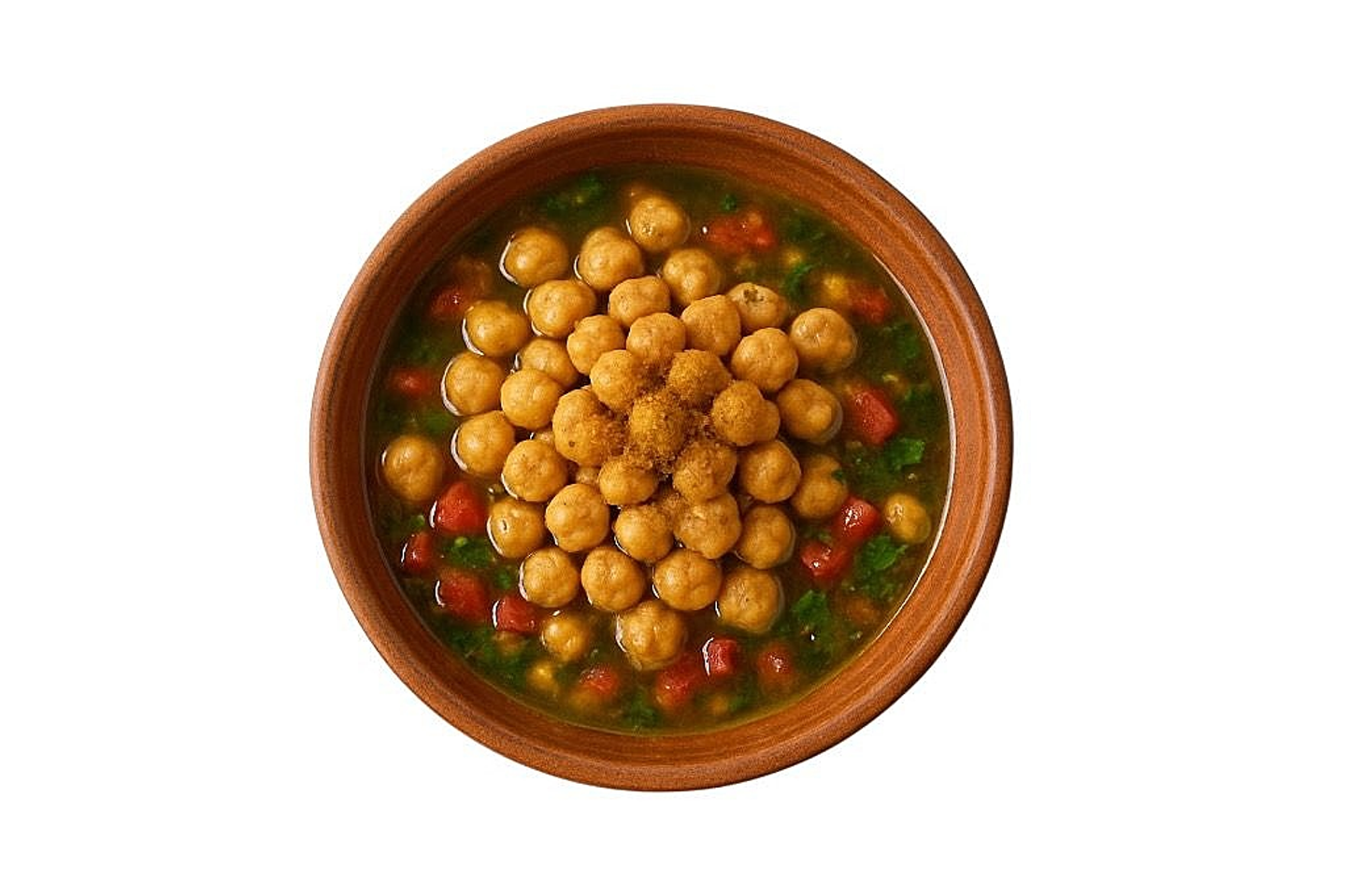 حمص حب بالزيت
