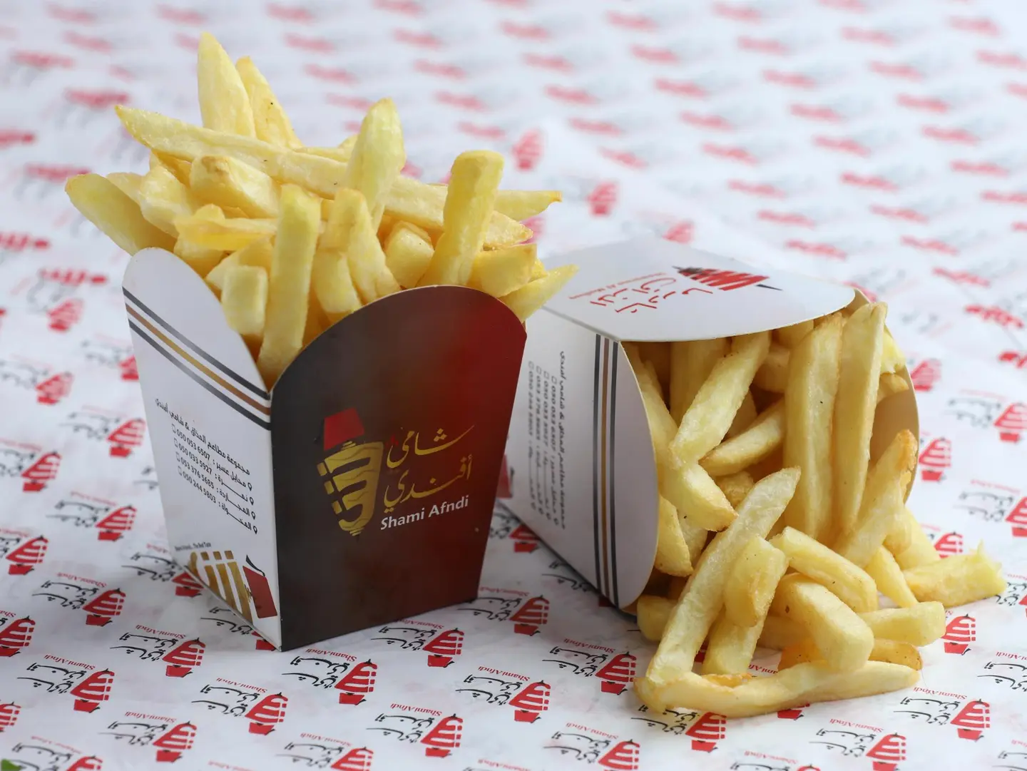 علبة بطاطس ساده صغير