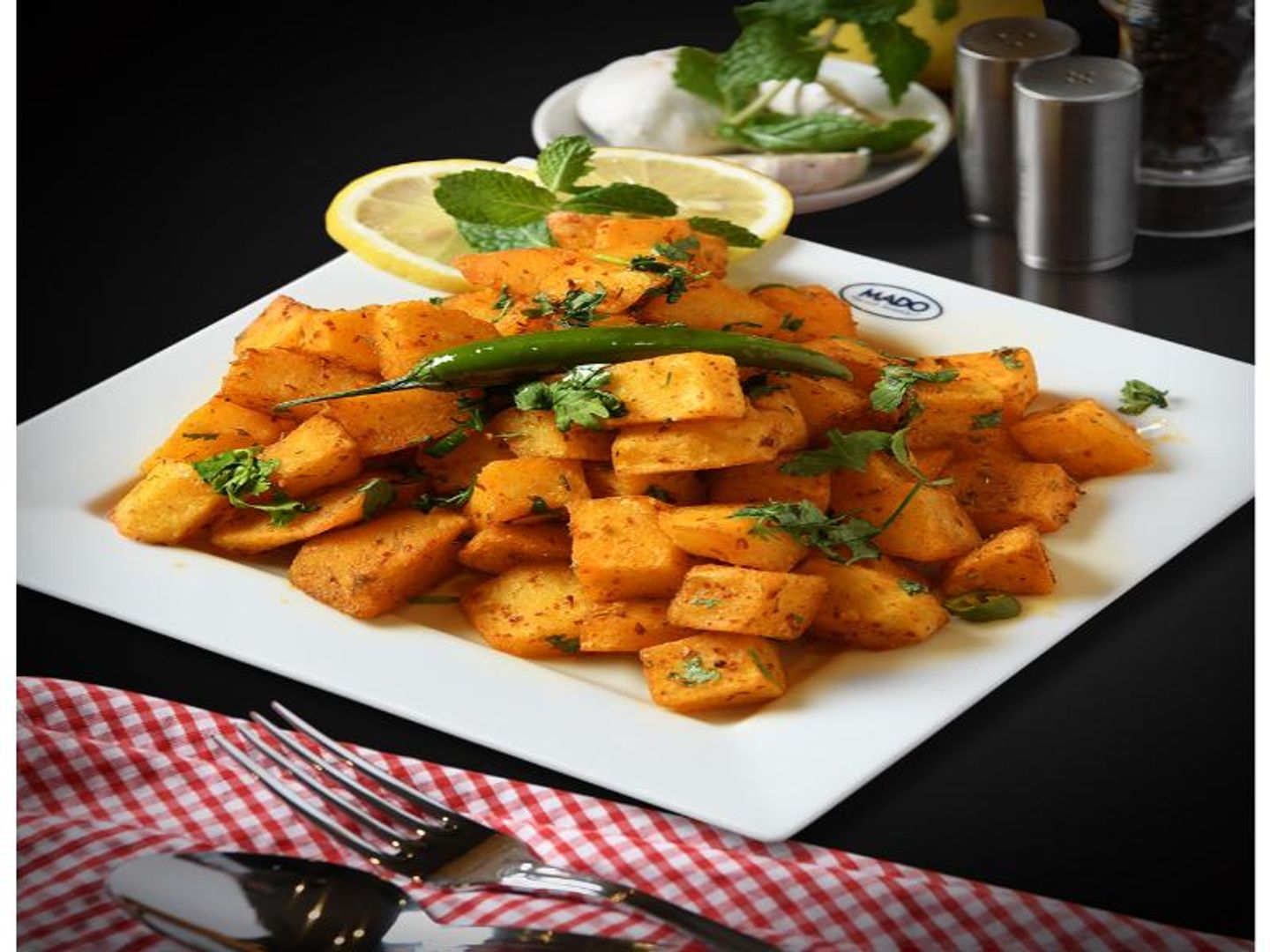 بطاطا حارة