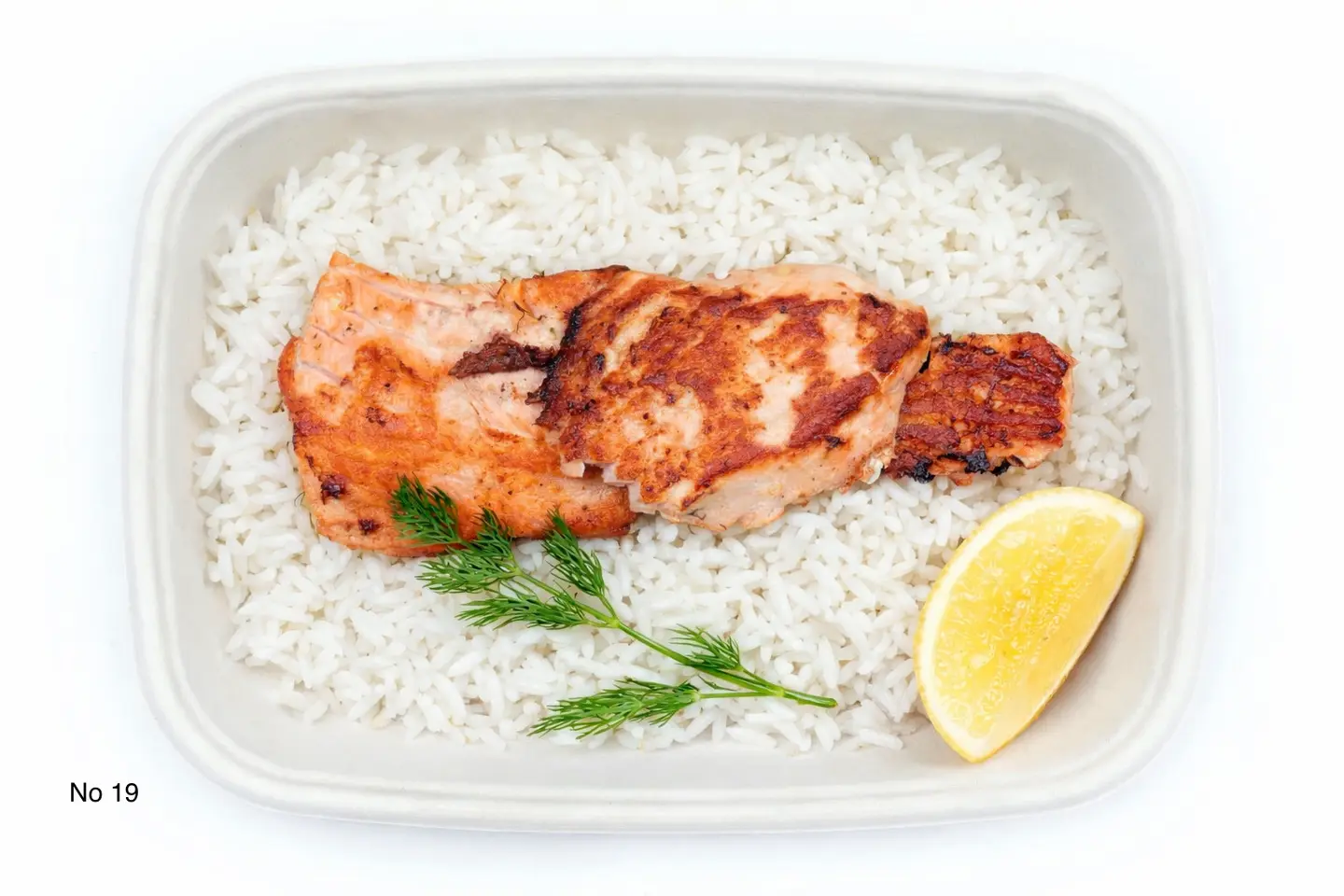 Salmon & Rice (Low Calories)