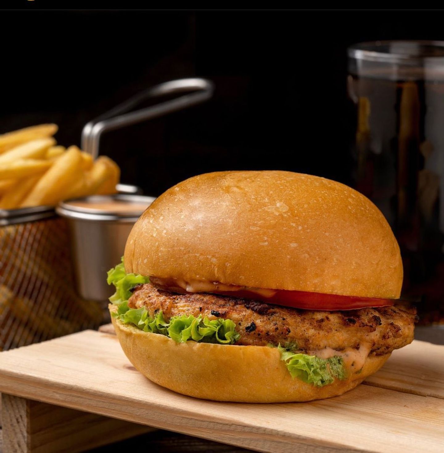 Grilled Chicken Burger