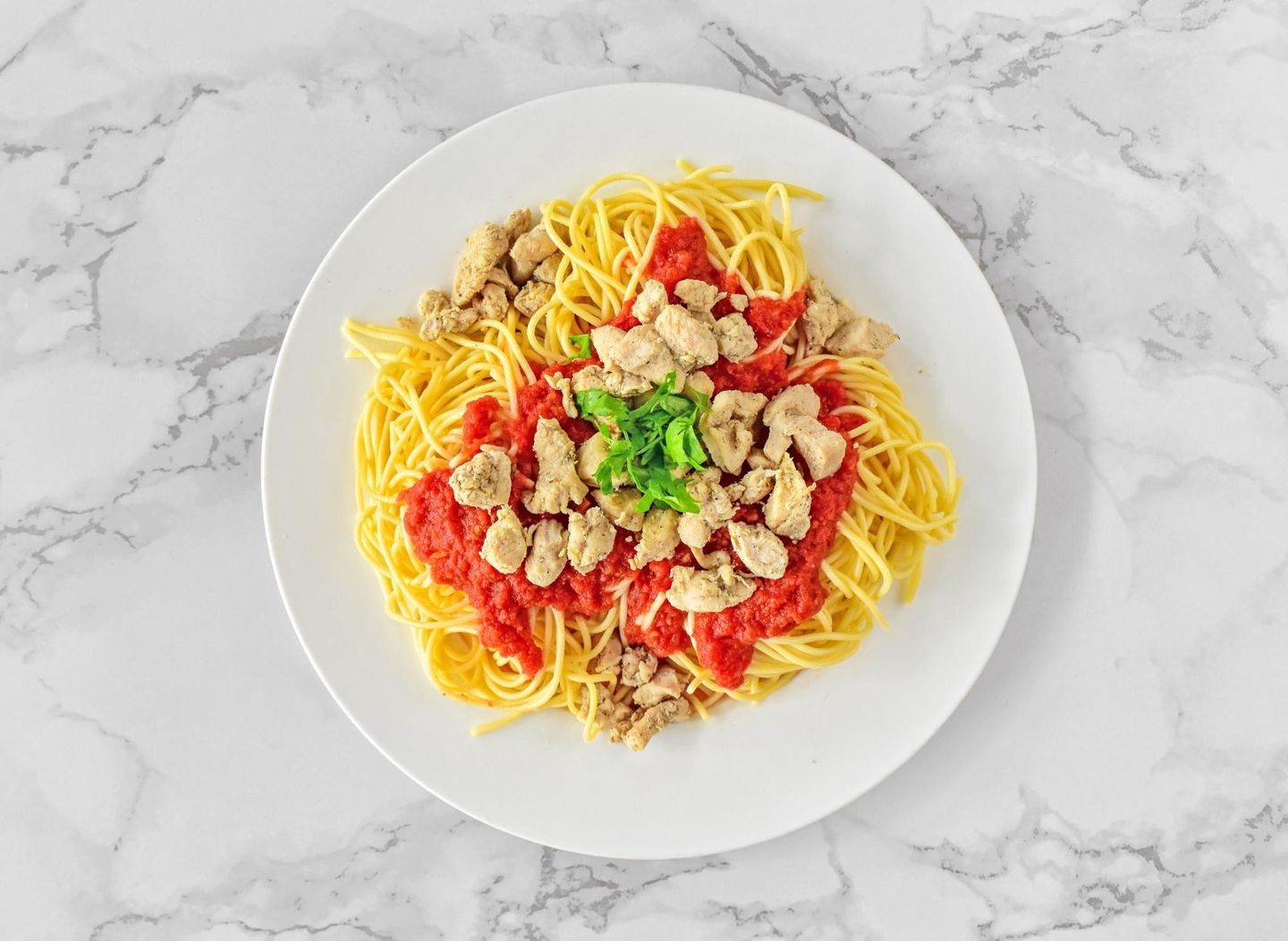 Red Sauce Chicken Pasta