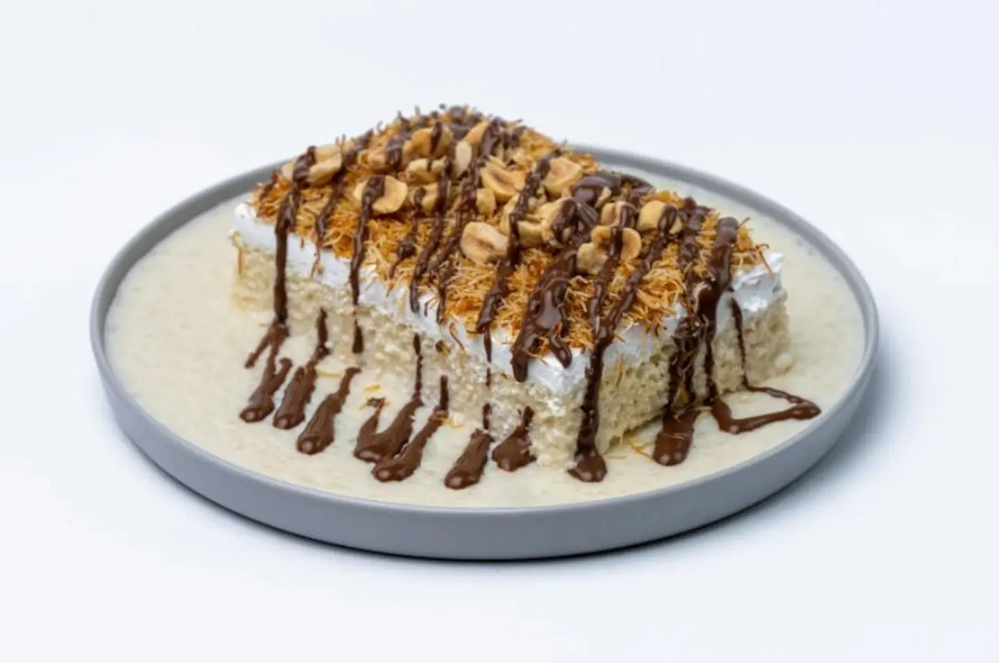 Chocolate Rice Pudding Fatta