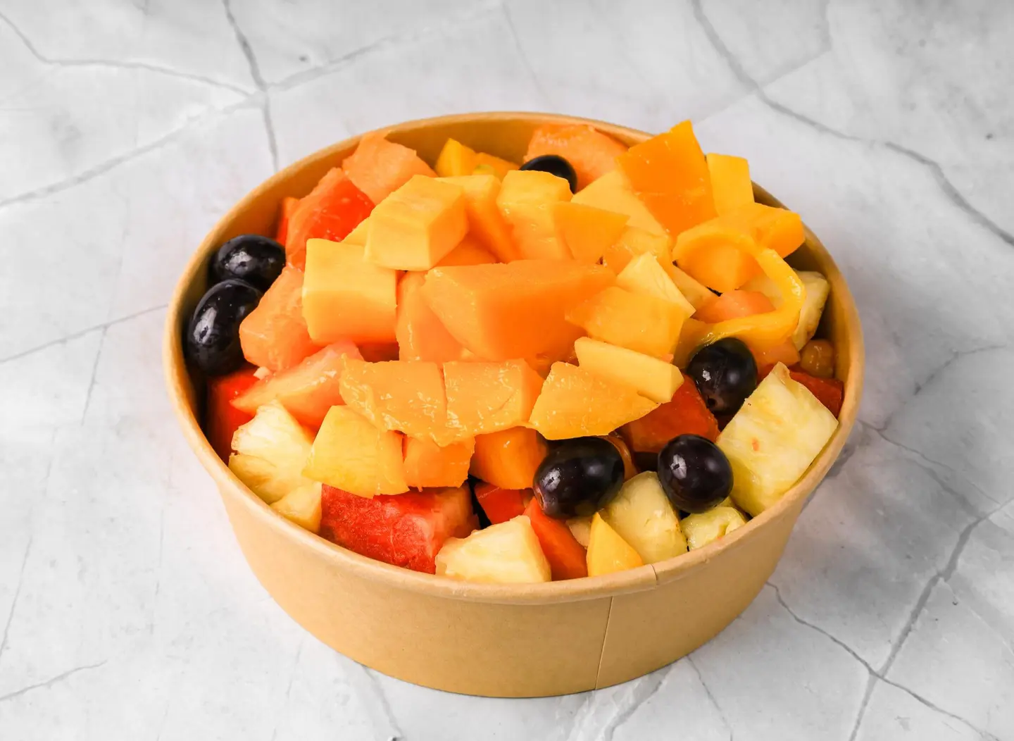 Large Fruit Salad Plate