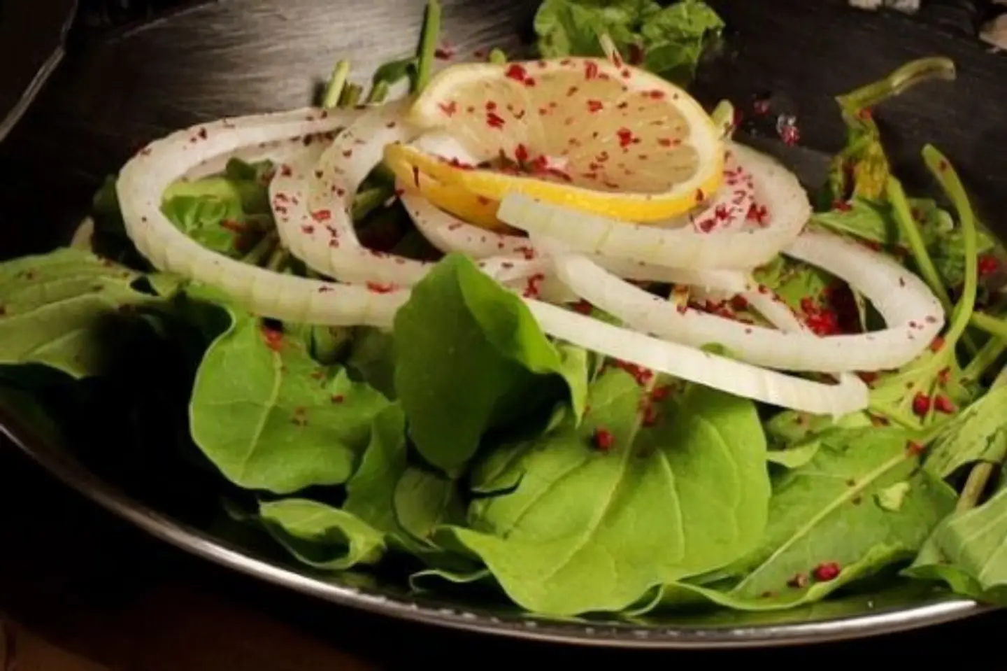 Sour Onion And Rocket