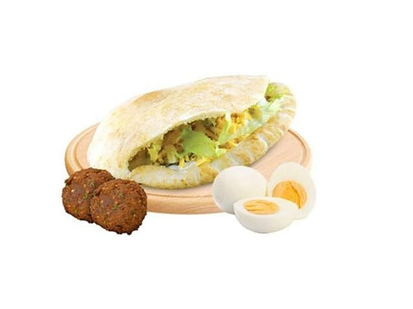Falafel And Eggs