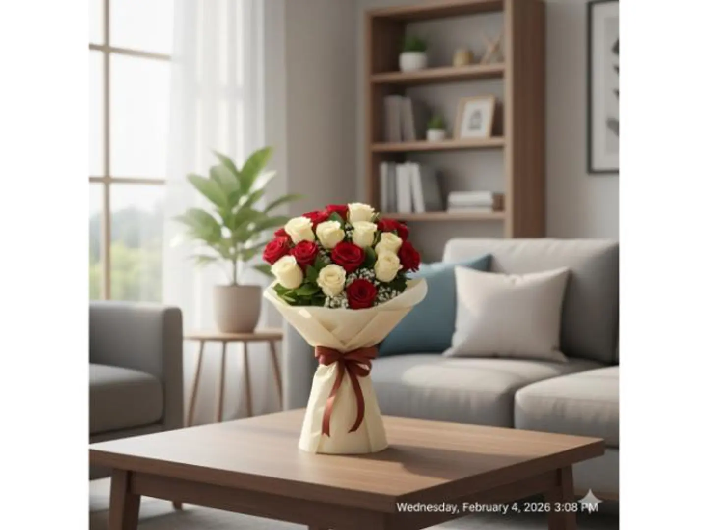 باقة زهور هارموني من الورود