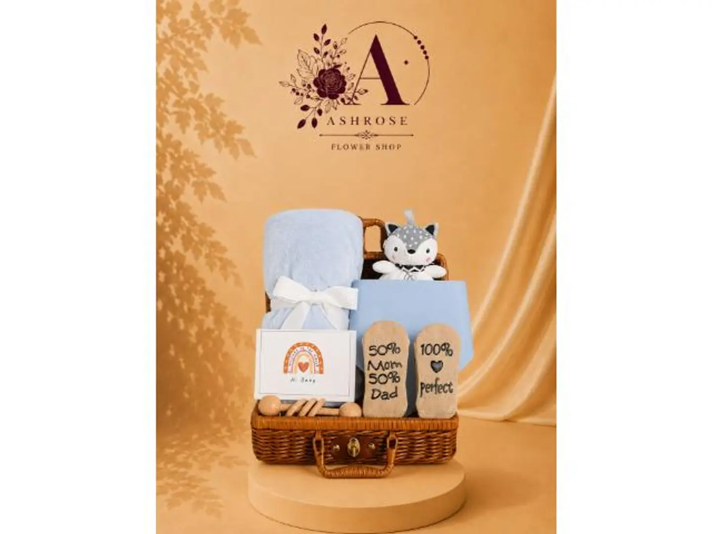 Luxury Baby Boy Gift Basket