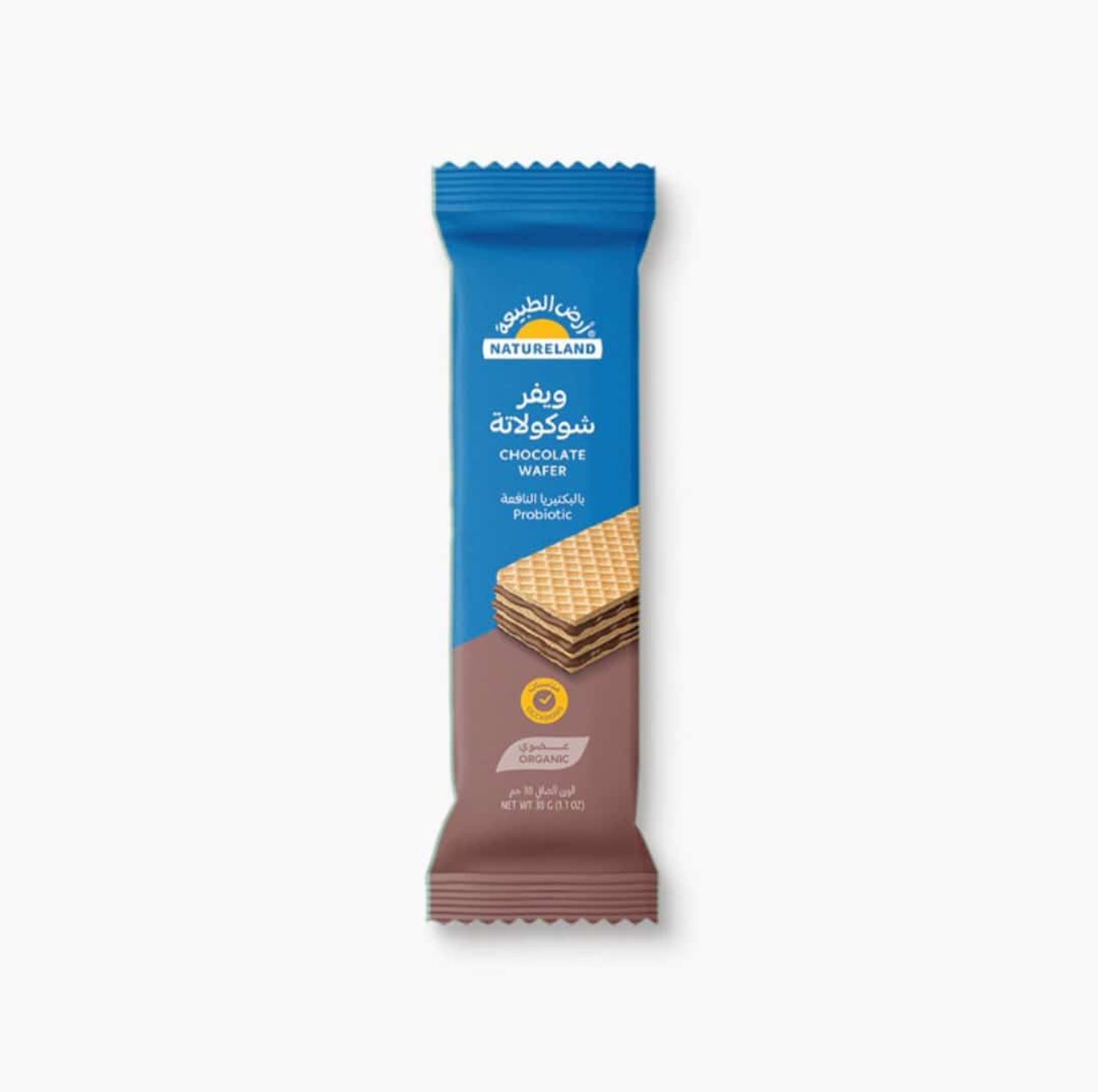 Natureland Probiotic Chocolate Wafer 30g