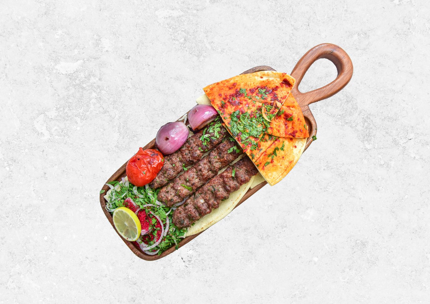 Meat Kebab For One Person