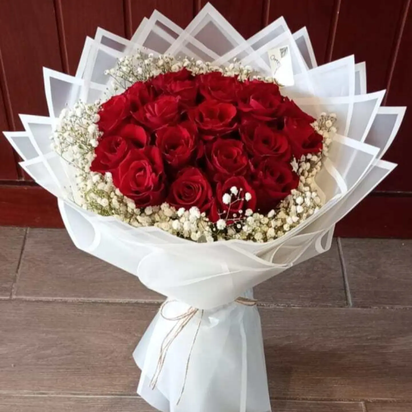 A Bouquet Of Red Roses