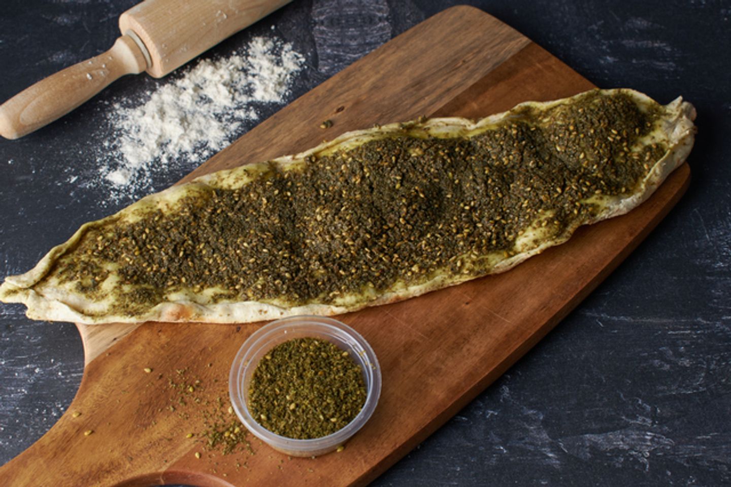 فطيرة بالزعتر
