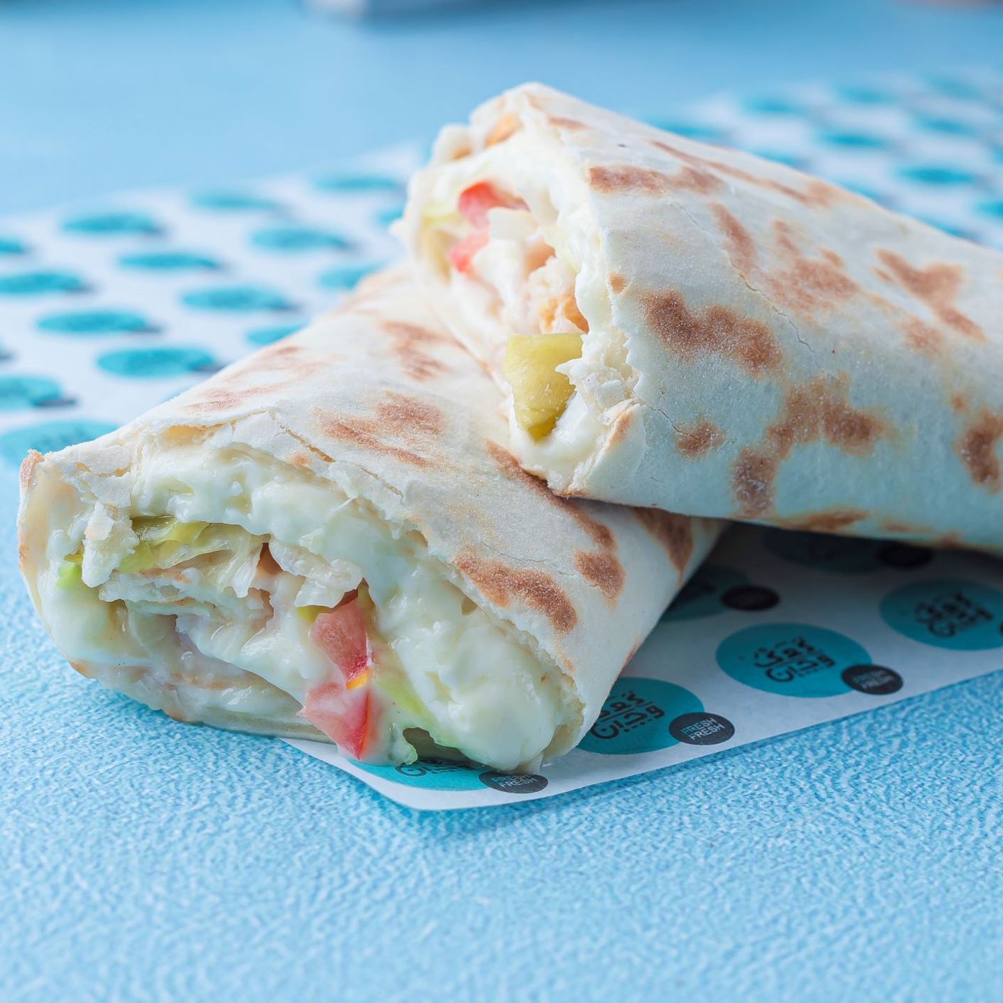 Turkey Wo Jebneh Wrap