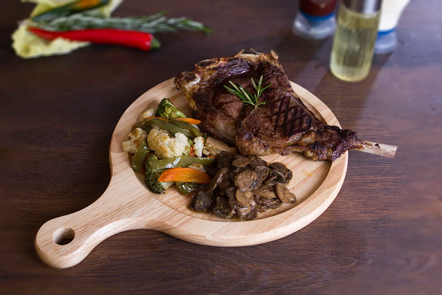 Steak With Mushroom