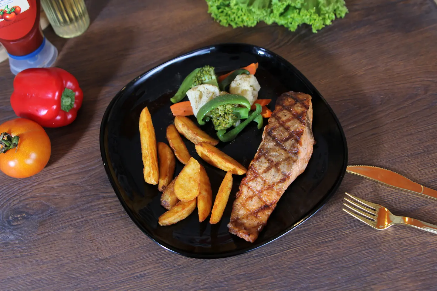 Grilled Salmon