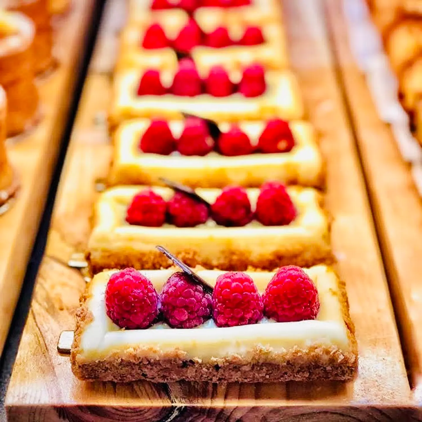 Pistachio And Raspberry Mille Fiulle