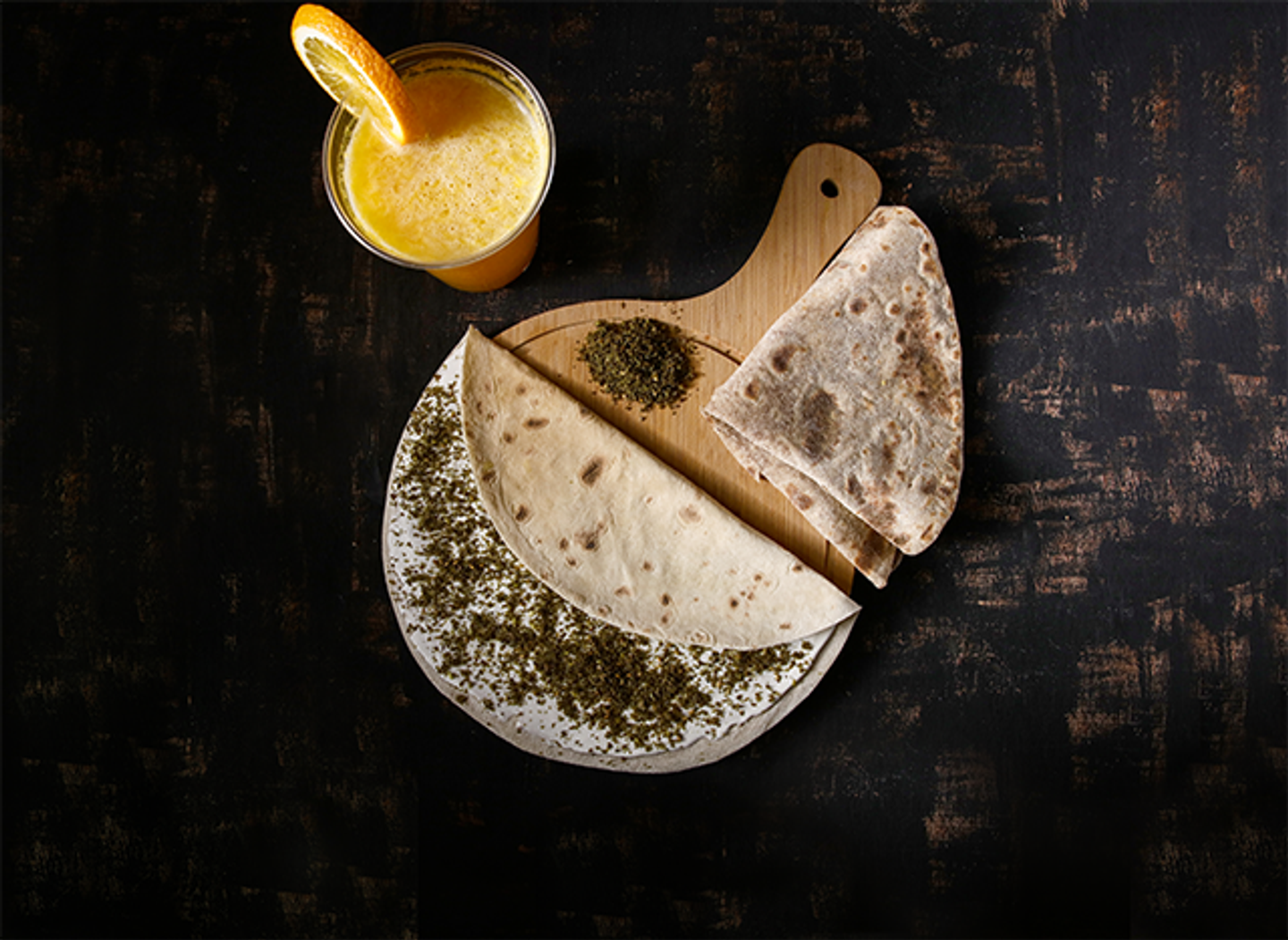 Labnah With Zaatar