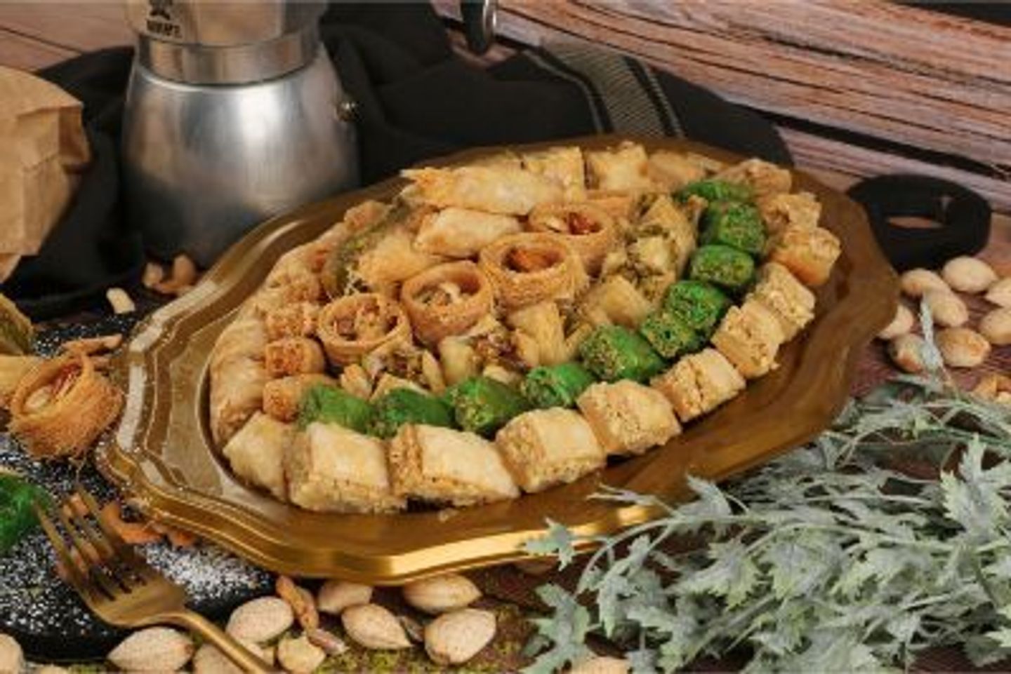 صحن بقلاوه اكسترا