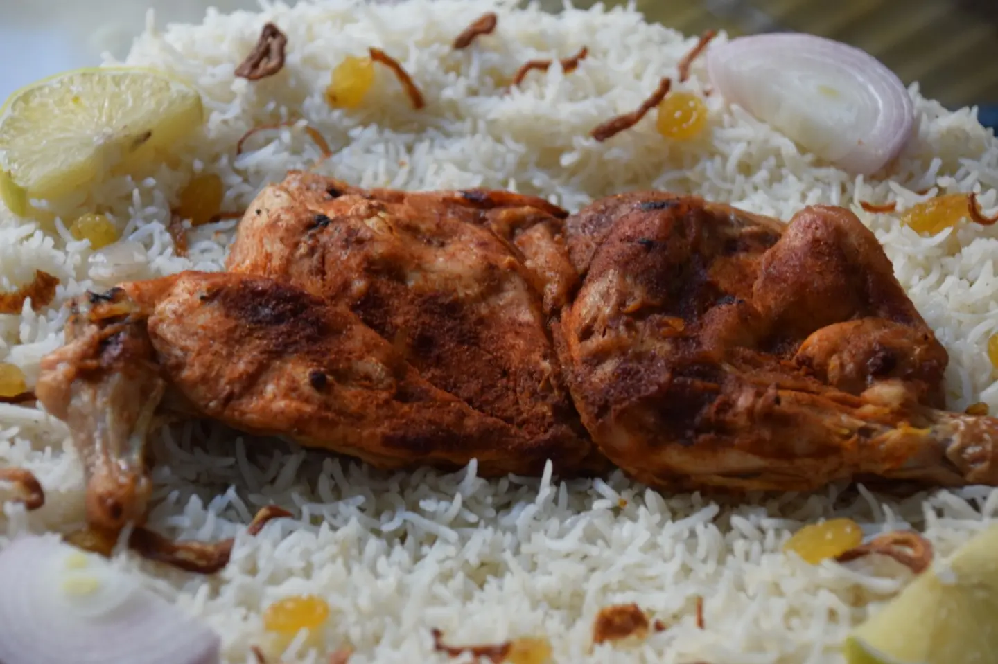 دجاج مظبي  - نص دجاجة
