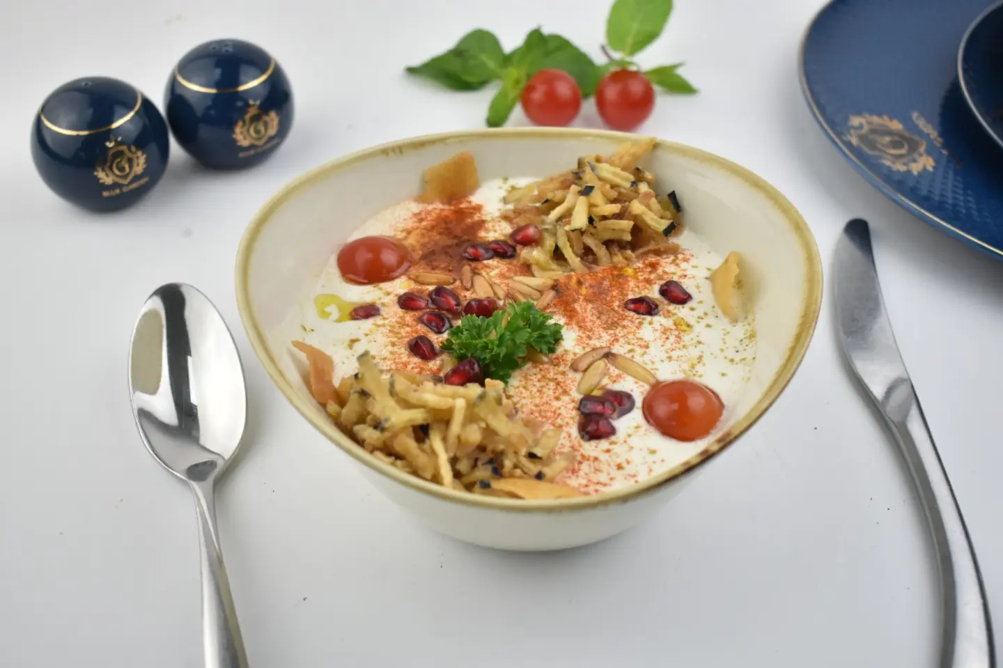 Eggplant Fatteh