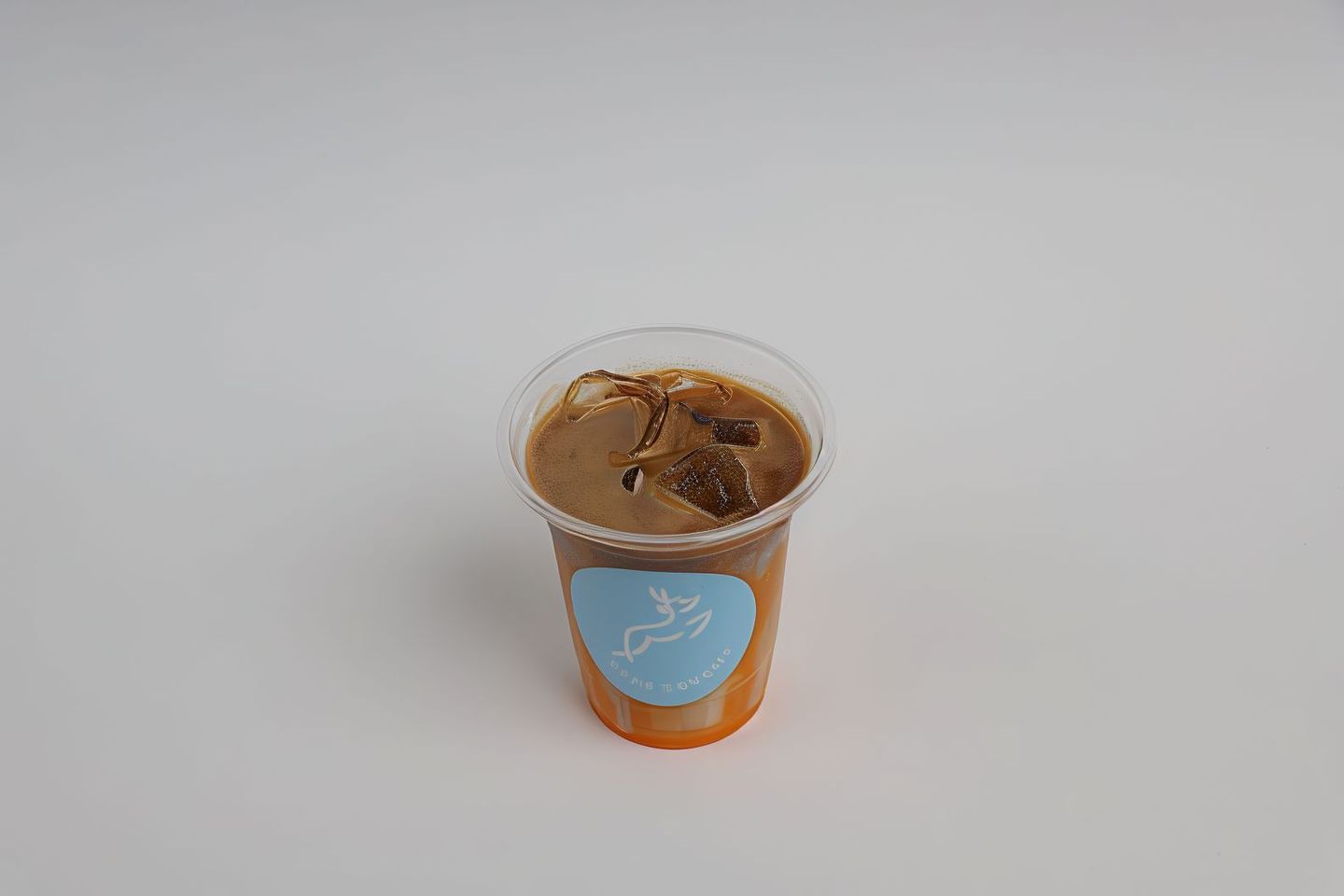 ايس زعفران لاتيه