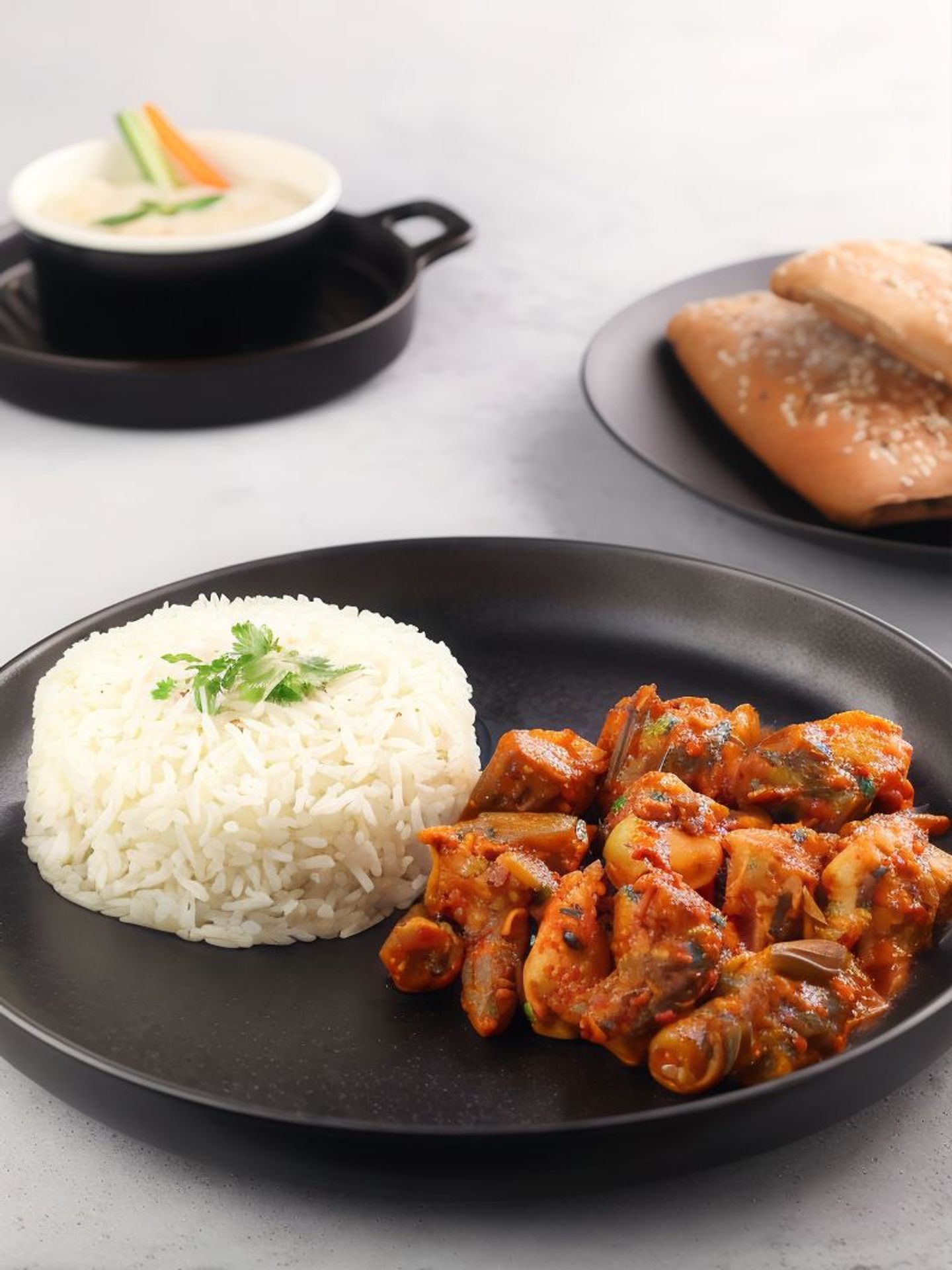 طاجن بامية بالدجاج